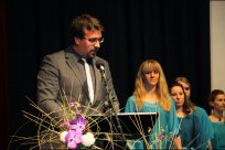 Župan Tadej Beočanin, slavnostni govornik na proslavi ob prazniku občine Ajdovščina, 5. maj 2015