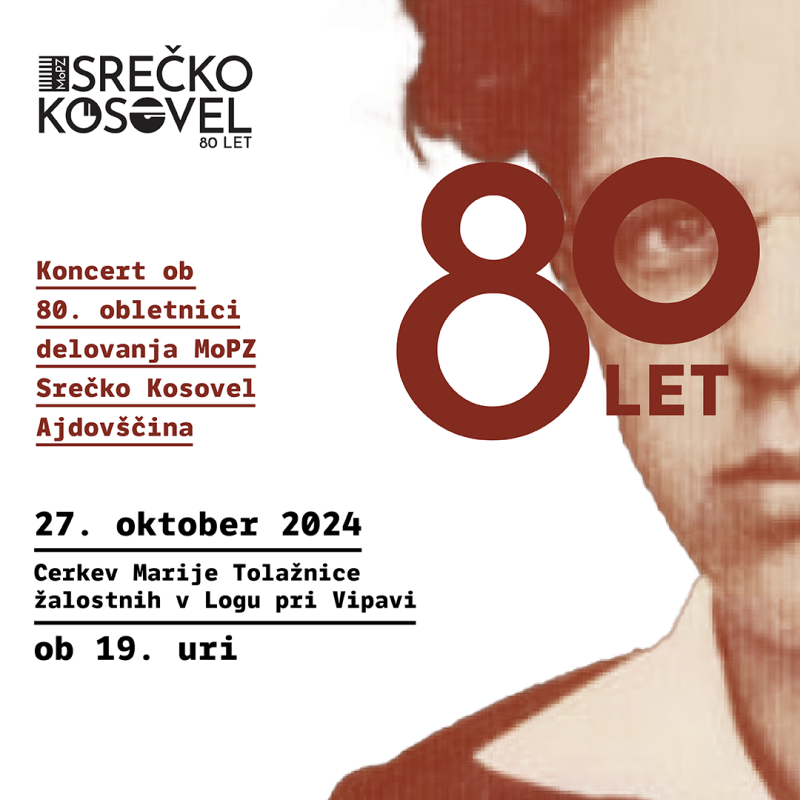 80 let Srečko Kosovel - koncert 