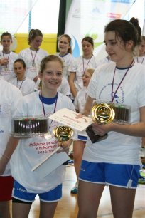Ajdovske osnovnošolke državne prvakinje v rokometu, april 2013