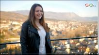 Andreja Slokar, najuspešnejša ajdovska smučarka, ki je s vrhunskimi uspehi v svetovnem pokalu prijetno presenetila, tudi sebe, kot sama pravi. 