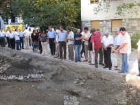 Starodavne ostanke so si na terenu ogledali tudi svetniki Občinskega sveta Občine Ajdovščina