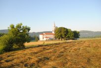 Dobravsko polje in cerkvica sv. Petra 