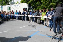 Šoferji - knjižničarji slovenskih in Karlovške potujoče knjižnice 