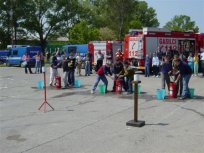 Gasilsko reševalni center Ajdovščina je otrokom pripravil posebno zabavno tekmovanje...