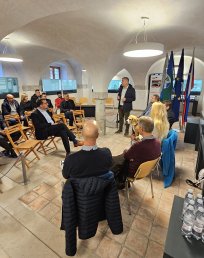 Gostiteljica četrtega srečanja gospodarstvenikov je bila Občina Vipava, dogodek pa se je odvil v čudovitem prenovljenem Lanthierijevem hramu