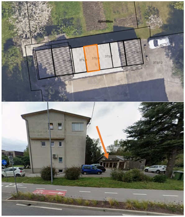 grafična priloga garaža