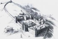 Rekonstrukcija rimskodobnega obzidja s trdnjavo v Hrušici