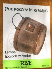 V letu 2012 se je običajnim potem na Malo goro pridružila še ena - Pot koscev in grabljic, označena z zanimivimi tradicionalnimi orodji. 