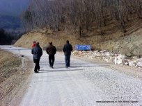 Interventna cesta okoli Stogovc, februar 2011