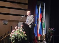 Slavnostni govornik, zdravnik, pesnik, publicist Franc Koren