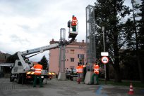 Lučke Trg 1. slovenske vlade, dec 014