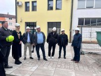 Na gradbišču Rustjeve hiše 