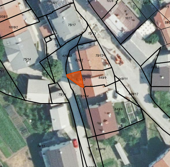 Namera o sklenitvi neposredne prodajne pogodbe (k.o. Podkraj)