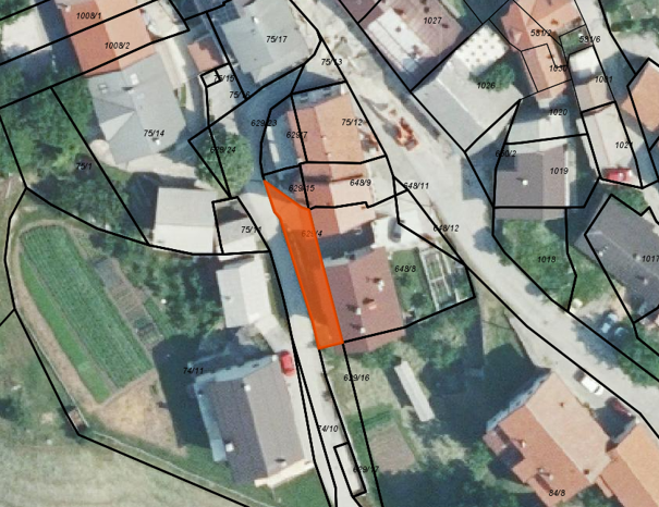 Namera o sklenitvi neposredne prodajne pogodbe (k.o. Podkraj)