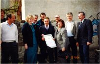Društvo Gora je za svoje delovanje prejelo tudi občinsko priznanje Občine Ajdovščina