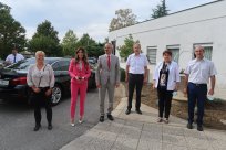 Minister Cigler se je že dan prej mudil v DSO Ajdovščina. 
