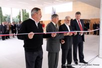 Objekt so skupaj odprli predsednika krajevnih skupnosti Žapuže in Ajdovščina, Zvonko Vidmar in Matija Repič ter župan Občine Ajdovščina Marjan Poljšak in predsednik uprave Primorja mag. Dušan Črnigoj 