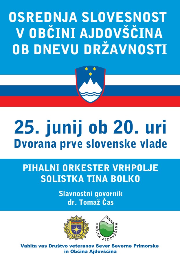 plakat proslava 25. junij