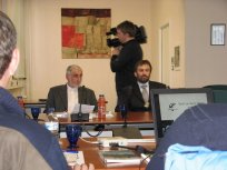 Župan Občine Ajdovščina Marjan Poljšak in predstavnik podjetja Mlinotest, dr. Boris Kovač, tudi ajdovski občinski svetnik