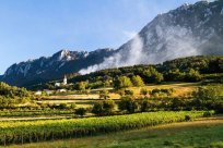 Požar nad Dolgo Poljano, foto Matej, Facebook 