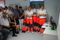Ekipa nujne medicinske pomoči Zdravstvenega doma Ajdovščina. 