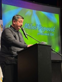 Predsednik ŠZA Miloš Popović