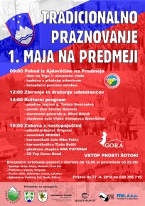 prvi maj na predmeji 