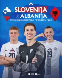 plakat za tekmo mladinske reprezentance