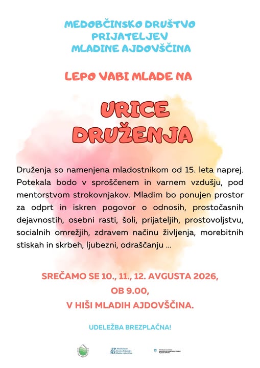 urice za druženje
