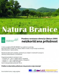 Vabilo - uvodna srečanja Natura Branice, januar 2012