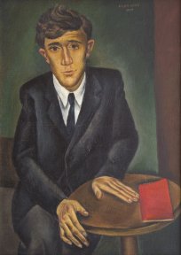 Veno Pilon, portret slikarja Ivana Čarge, 1924