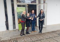 Direktorica Zavoda za turizem Erika Lojk, sodelavka za turizem Občine Ajdovščina Janja Lazar, Winestronaut Matjaž Zgonik, direktorica Potniškega prometa slovenskih železnic, mag. Darja Kocjan