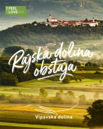 Destinacija Vipavska dolina v ozadju Vipavski Križ